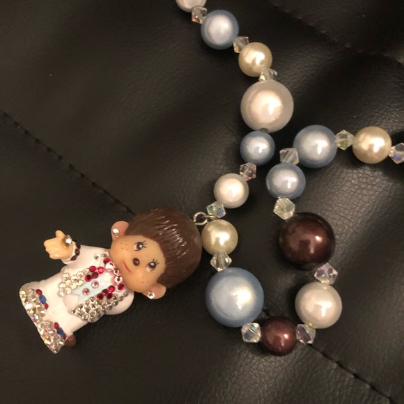 COPY - Authentic monchichi Japanese character necklace - Picture 3 of 3